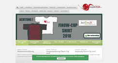 Desktop Screenshot of finowcup.de
